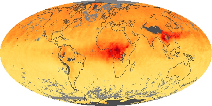 Global Map Carbon Monoxide Image 241