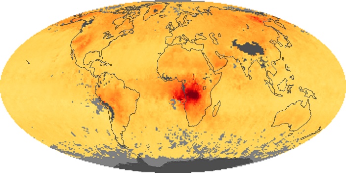 Global Map Carbon Monoxide Image 218