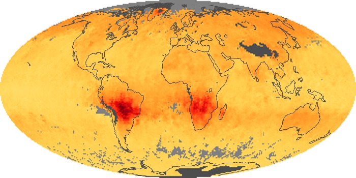 Global Map Carbon Monoxide Image 172