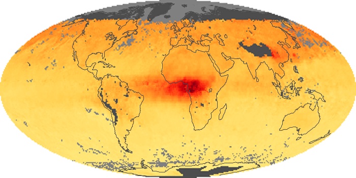 Global Map Carbon Monoxide Image 251