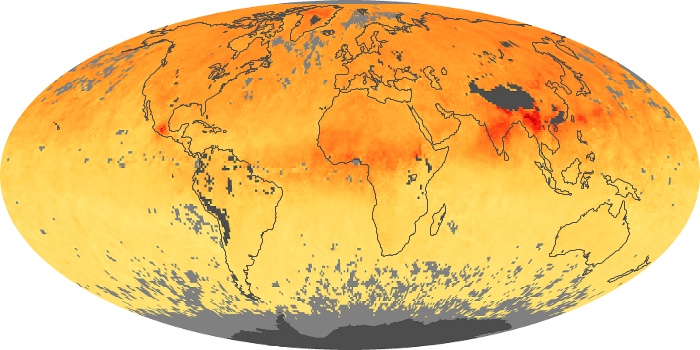 Global Map Carbon Monoxide Image 254