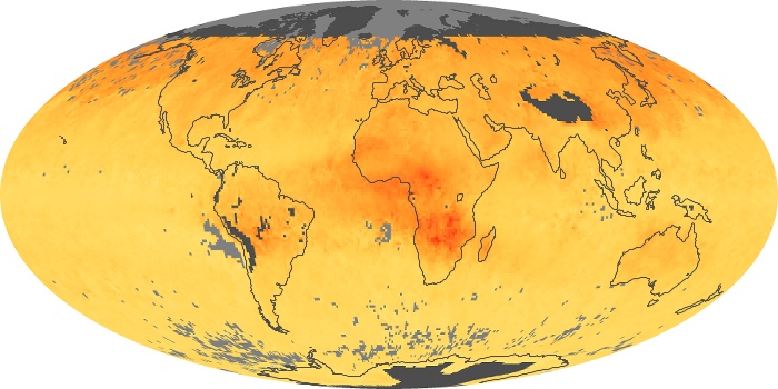 Global Map Carbon Monoxide Image 261