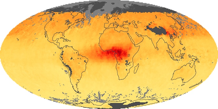 Global Map Carbon Monoxide Image 235