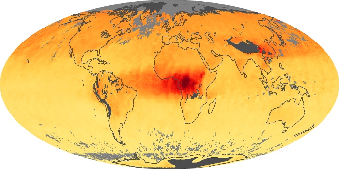Global Map Carbon Monoxide Image 264
