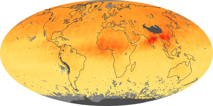 Global Map Carbon Monoxide Image 266