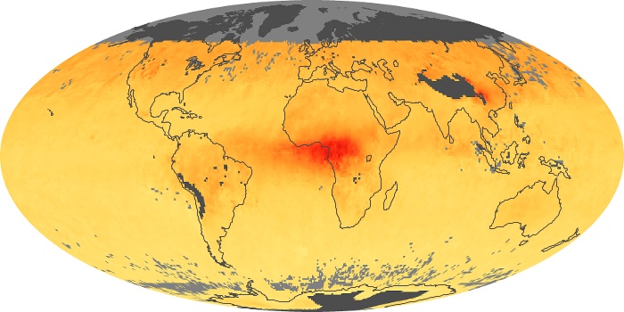 Global Map Carbon Monoxide Image 198