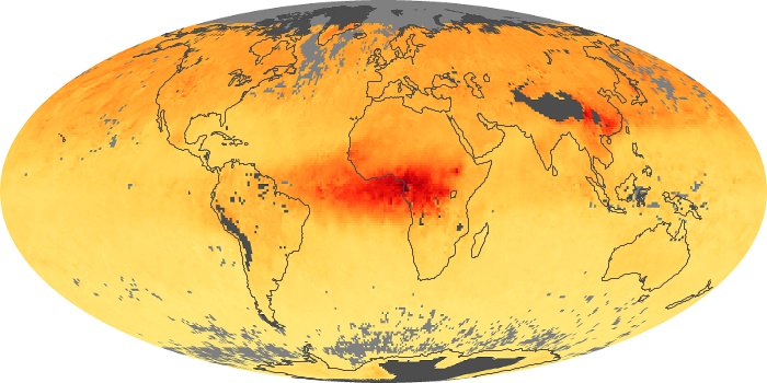 Global Map Carbon Monoxide Image 276