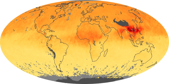Global Map Carbon Monoxide Image 278