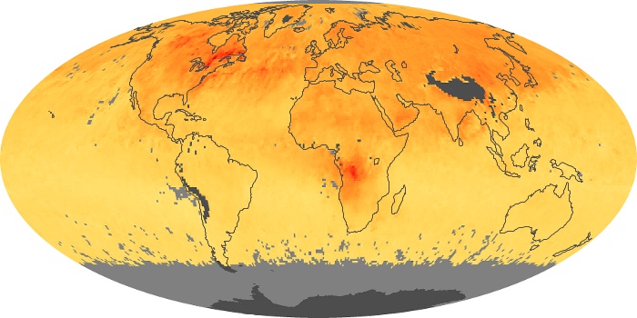 Global Map Carbon Monoxide Image 280