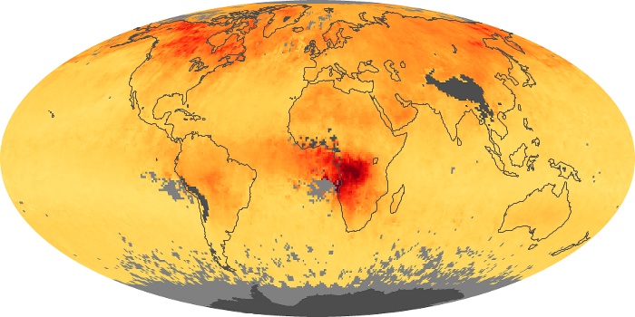 Global Map Carbon Monoxide Image 206