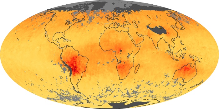 Global Map Carbon Monoxide Image 257