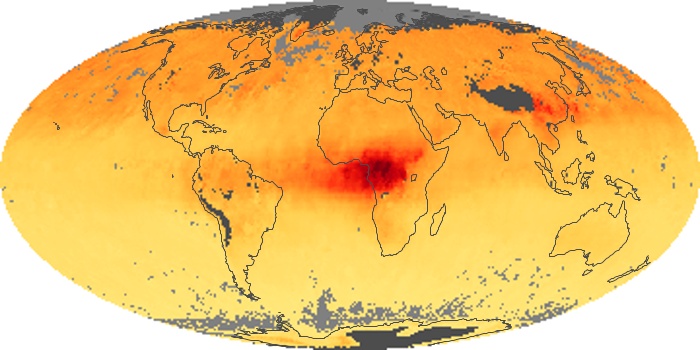 Global Map Carbon Monoxide Image 288