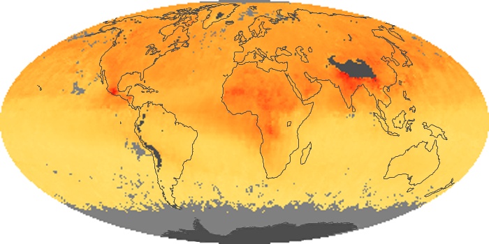 Global Map Carbon Monoxide Image 291