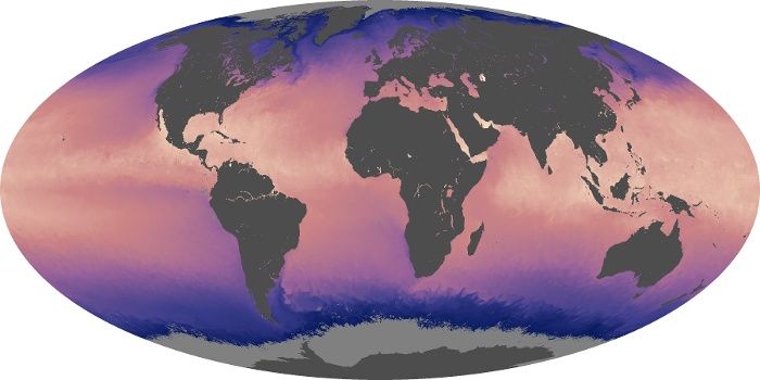 Global Map Sea Surface Temperature Image 39