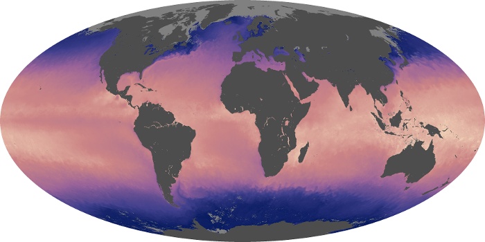 Global Map Sea Surface Temperature Image 43
