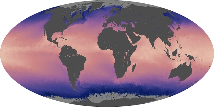 Global Map Sea Surface Temperature Image 53