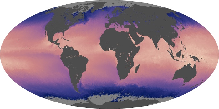 Global Map Sea Surface Temperature Image 65