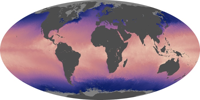 Global Map Sea Surface Temperature Image 69