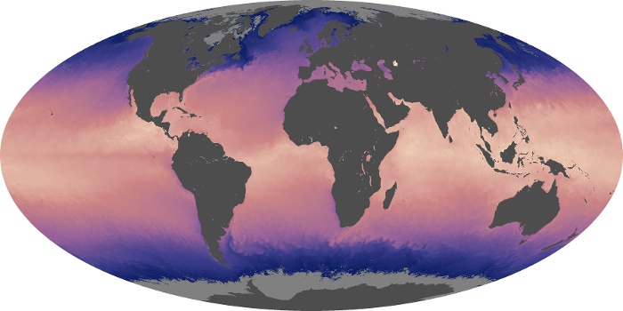 Global Map Sea Surface Temperature Image 83