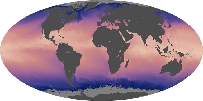 Global Map Sea Surface Temperature Image 58