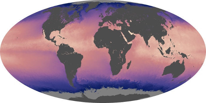 Global Map Sea Surface Temperature Image 99