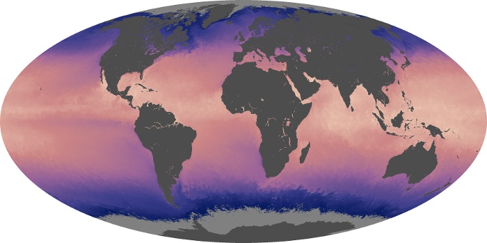 Global Map Sea Surface Temperature Image 112