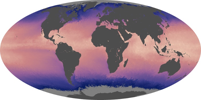 Global Map Sea Surface Temperature Image 112