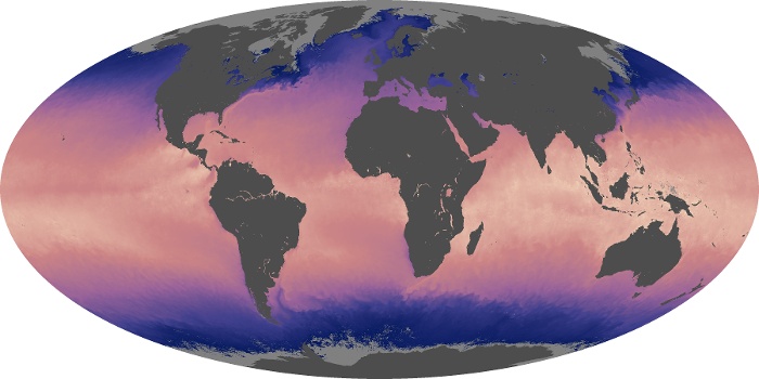 Global Map Sea Surface Temperature Image 117