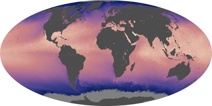 Global Map Sea Surface Temperature Image 74