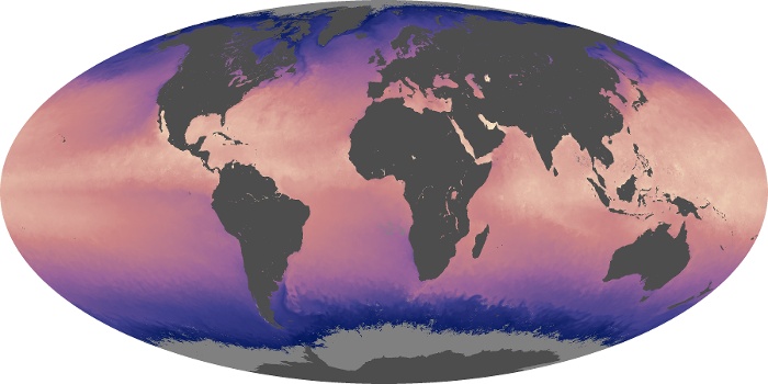 Global Map Sea Surface Temperature Image 75