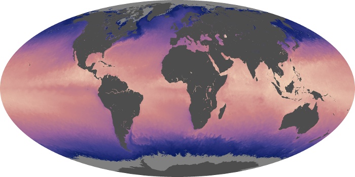 Global Map Sea Surface Temperature Image 131