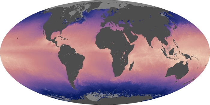 Global Map Sea Surface Temperature Image 108