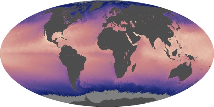 Global Map Sea Surface Temperature Image 97