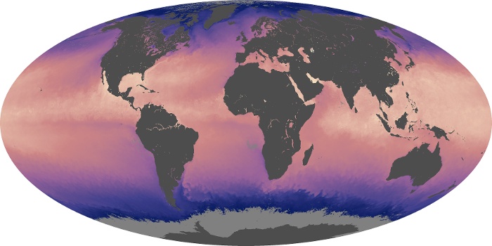 Global Map Sea Surface Temperature Image 146
