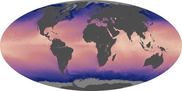 Global Map Sea Surface Temperature Image 155