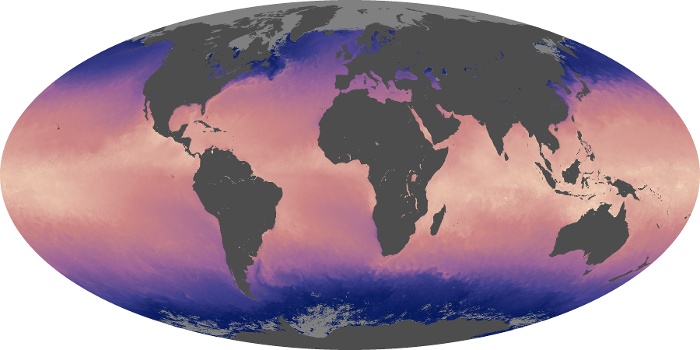 Global Map Sea Surface Temperature Image 114