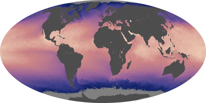 Global Map Sea Surface Temperature Image 159