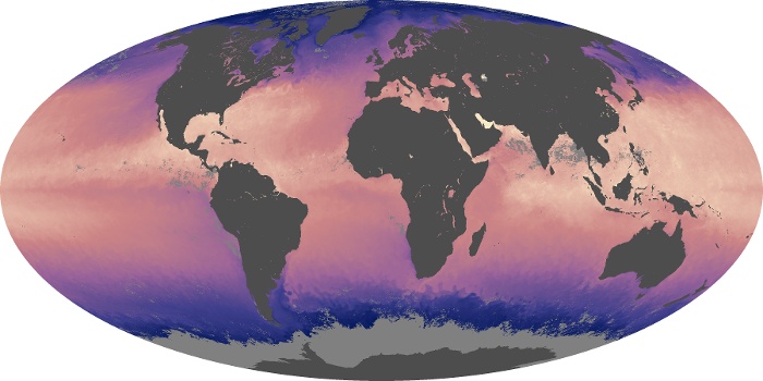 Global Map Sea Surface Temperature Image 218