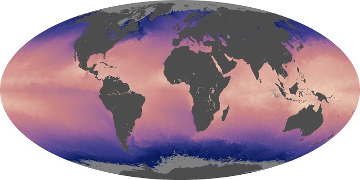 Global Map Sea Surface Temperature Image 221