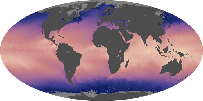 Global Map Sea Surface Temperature Image 177