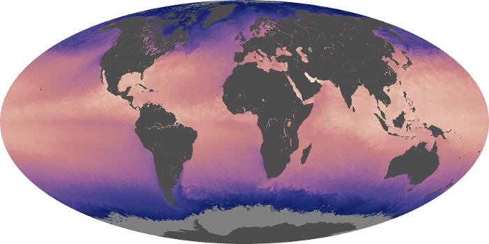 Global Map Sea Surface Temperature Image 229
