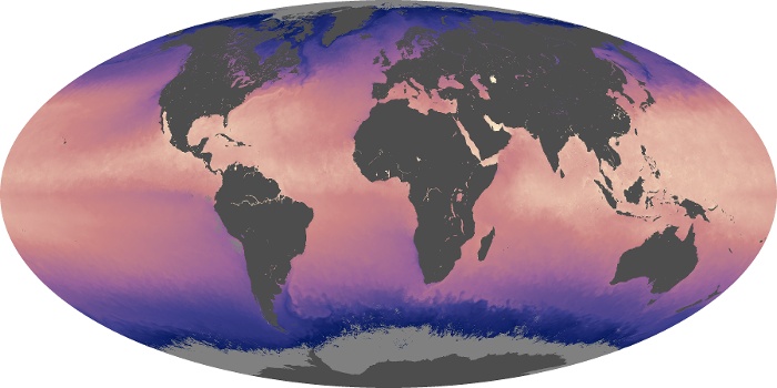 Global Map Sea Surface Temperature Image 231