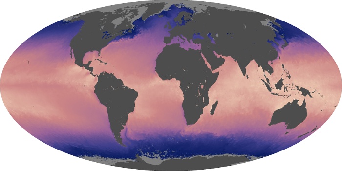 Global Map Sea Surface Temperature Image 189