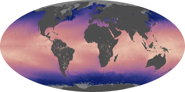 Global Map Sea Surface Temperature Image 249