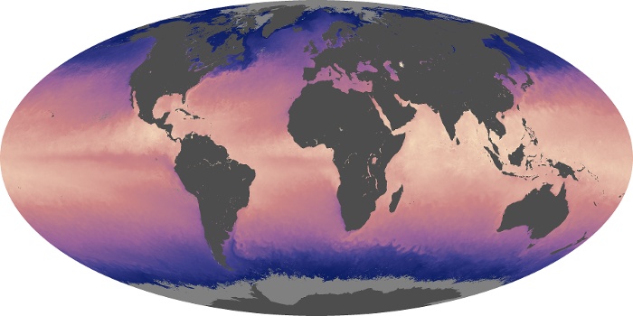 Global Map Sea Surface Temperature Image 263