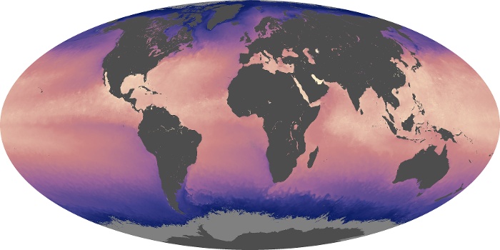 Global Map Sea Surface Temperature Image 266