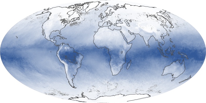Global Map Water Vapor Image 19