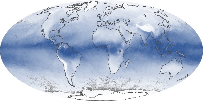 Global Map Water Vapor Image 47