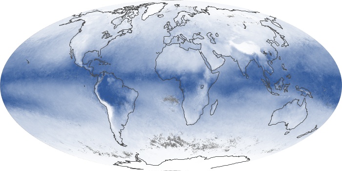 Global Map Water Vapor Image 22