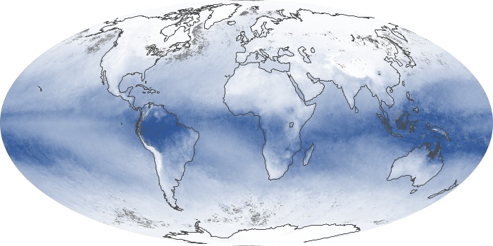 Global Map Water Vapor Image 49